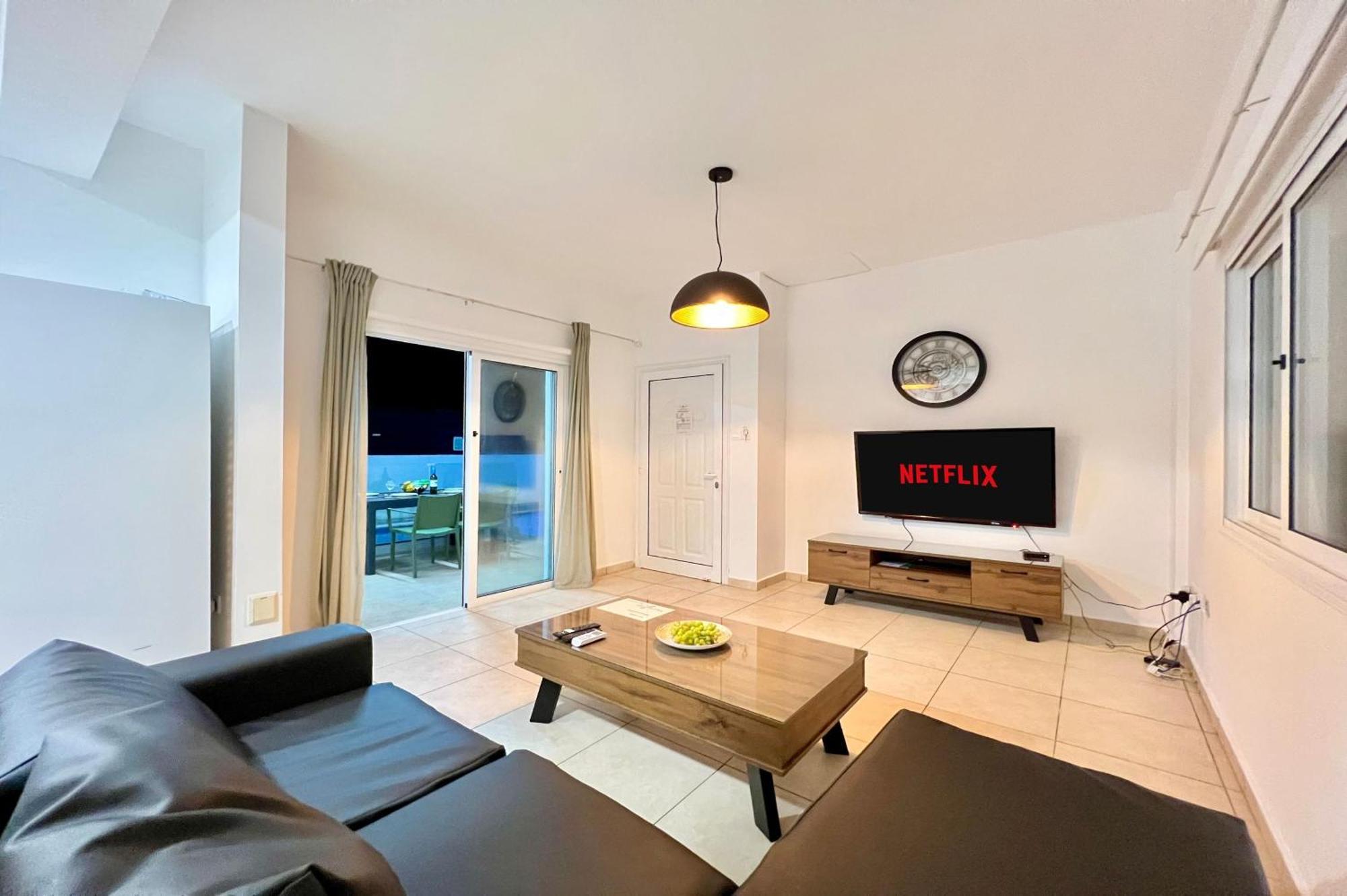 פרוטאראס Villa White Star - 100M From Serena Beach מראה חיצוני תמונה